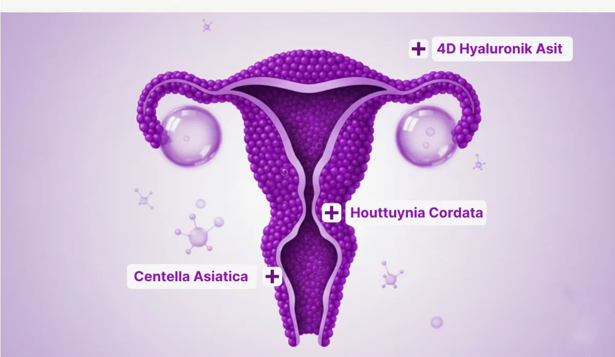 Aktifler: Centella, Houttuynia, 4D Hyalüronik Asit